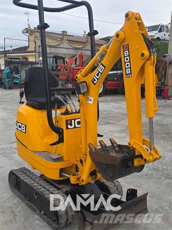 JCB 8008CTS حفارات صغيرة أقل من 7 طن (حفارات صغيرة)