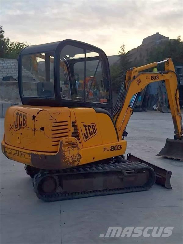 JCB 803 حفارات صغيرة أقل من 7 طن (حفارات صغيرة)
