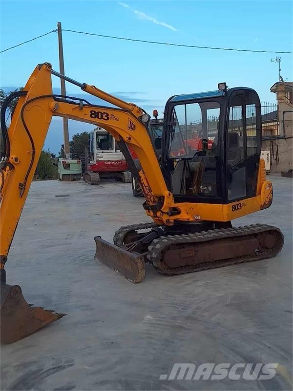 JCB 803 حفارات صغيرة أقل من 7 طن (حفارات صغيرة)