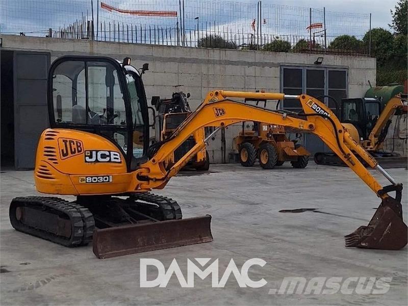 JCB 8030ZTS حفارات صغيرة أقل من 7 طن (حفارات صغيرة)