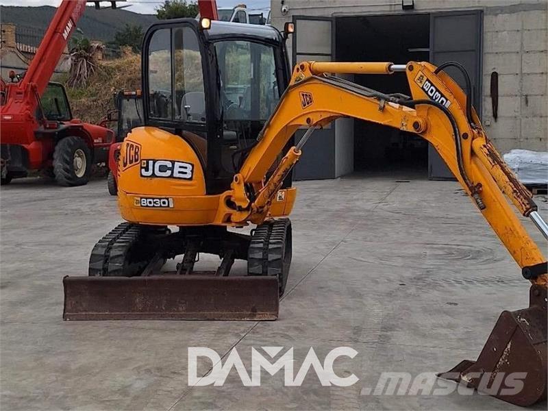 JCB 8030ZTS حفارات صغيرة أقل من 7 طن (حفارات صغيرة)