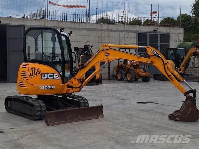 JCB 8030ZTS حفارات صغيرة أقل من 7 طن (حفارات صغيرة)