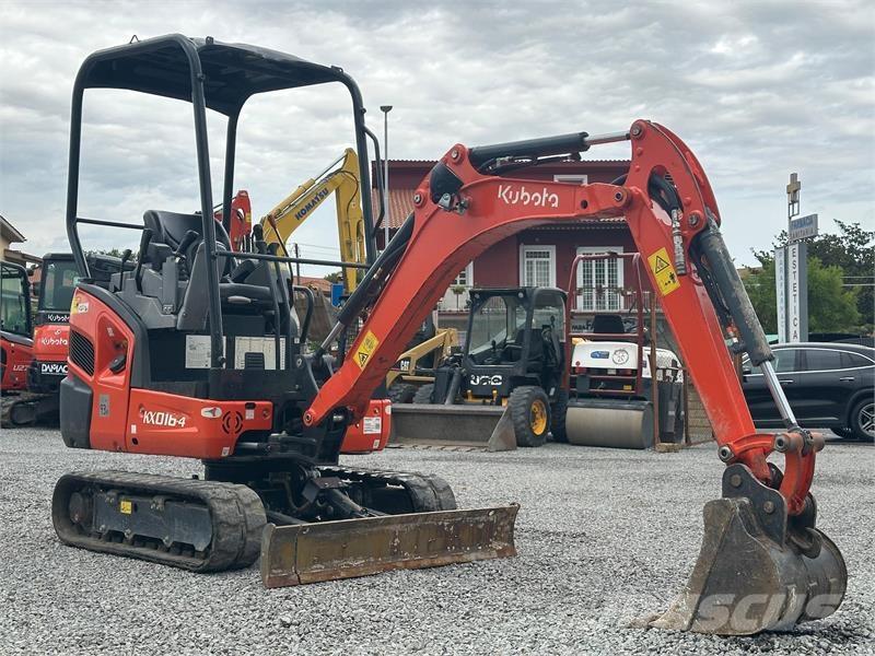 Kubota KX016-4 حفارات صغيرة أقل من 7 طن (حفارات صغيرة)