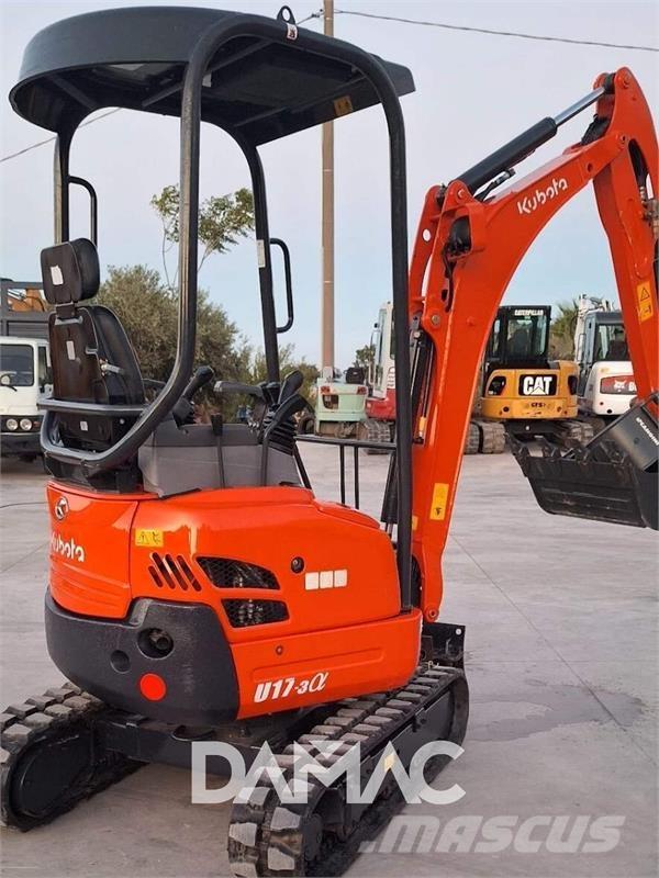 Kubota U17-3a حفارات صغيرة أقل من 7 طن (حفارات صغيرة)