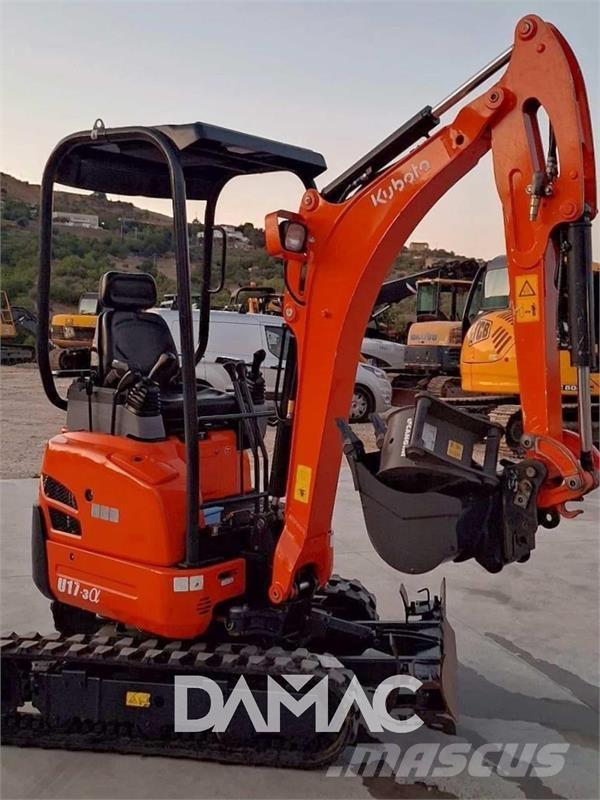 Kubota U17-3a حفارات صغيرة أقل من 7 طن (حفارات صغيرة)