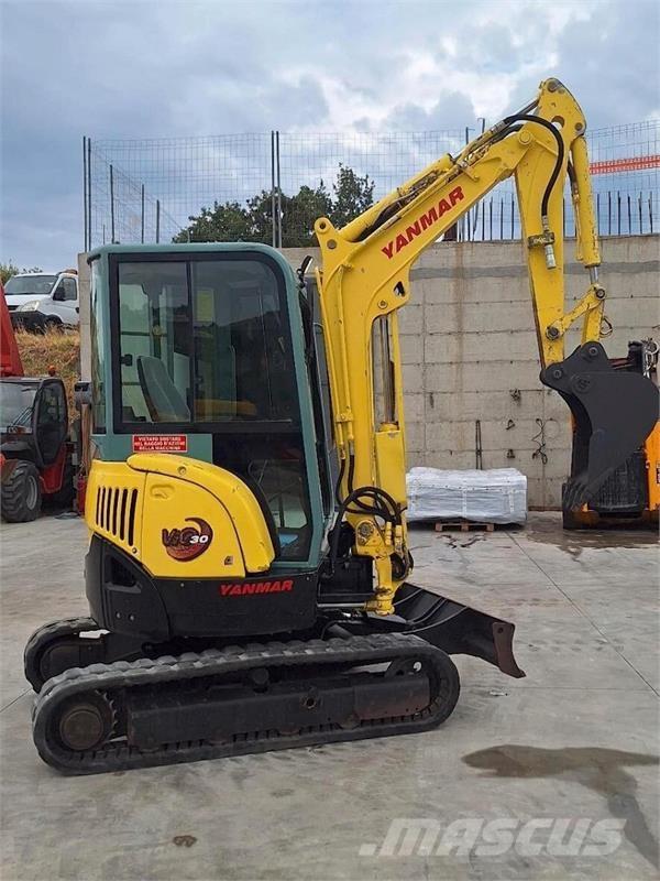 Yanmar VIO30 حفارات صغيرة أقل من 7 طن (حفارات صغيرة)