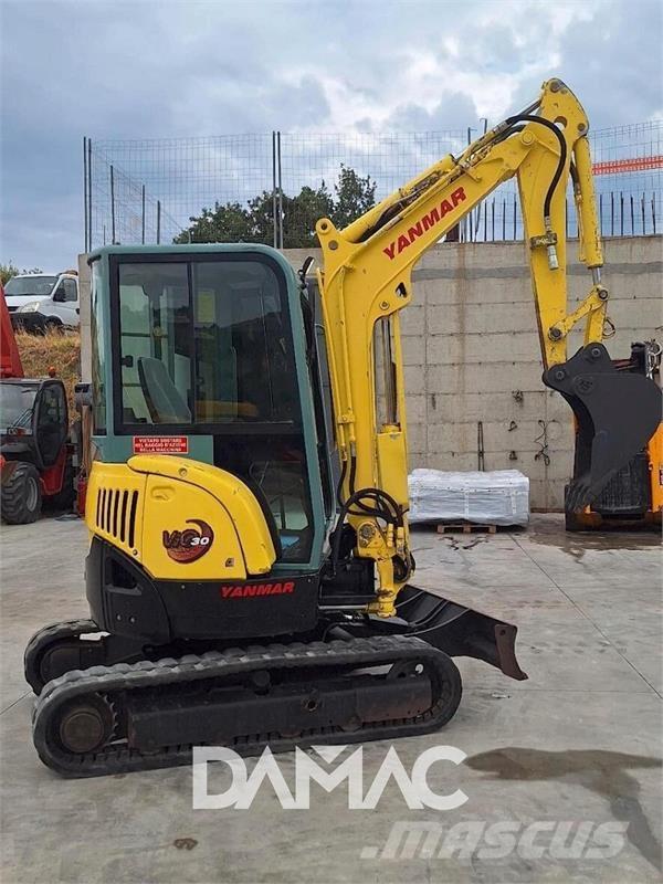 Yanmar VIO30 حفارات صغيرة أقل من 7 طن (حفارات صغيرة)