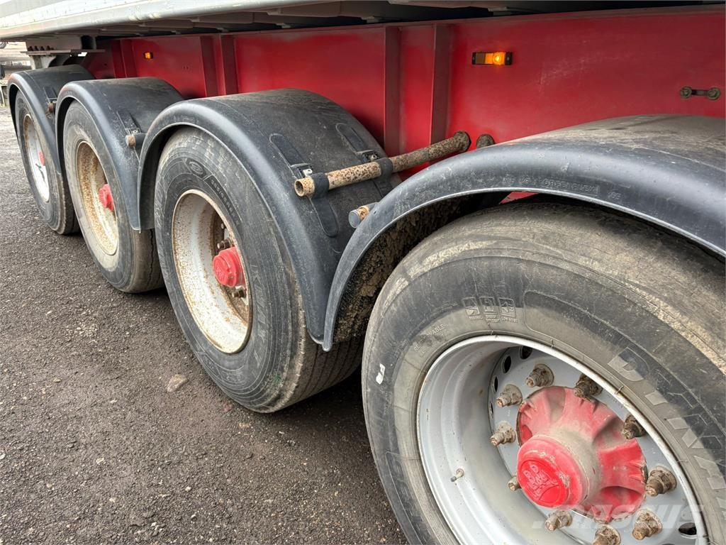 CMT 4aks Tiptrailer نصف مقطورات قلابة