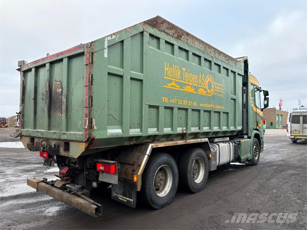 Scania R730 6X4 Tip شاحنات قلابة