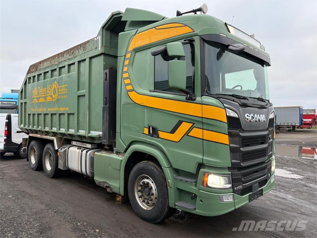 Scania R730 6X4 Tip شاحنات قلابة