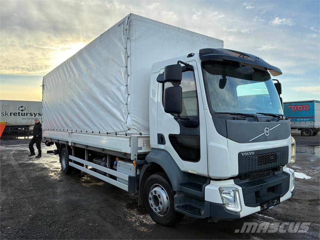 Volvo FL240 شاحنات بغطاء جانبي