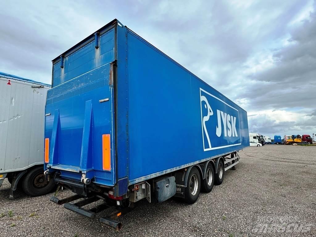 Fruehauf Lift نصف مقطورات ذات هيكل صندوقي