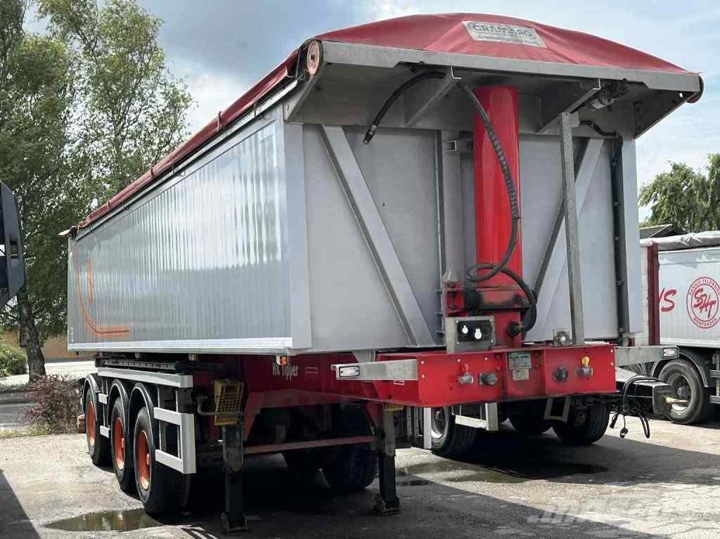 Fynkar 37m3 نصف مقطورات قلابة