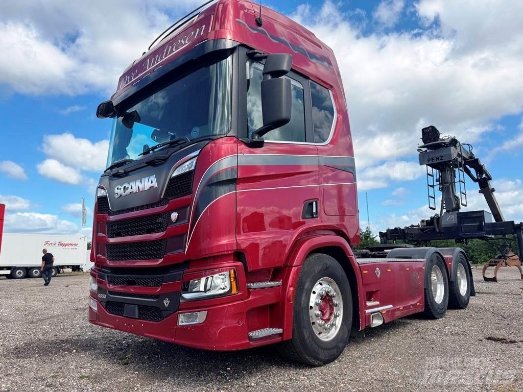 Scania R650 6x4 وحدات الجر