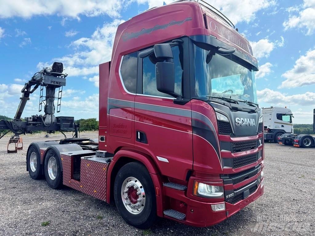 Scania R650 6x4 وحدات الجر