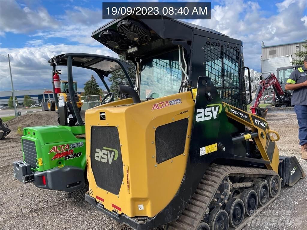 ASV POSI-TRACK RT40 لوادر انزلاقية التوجيه