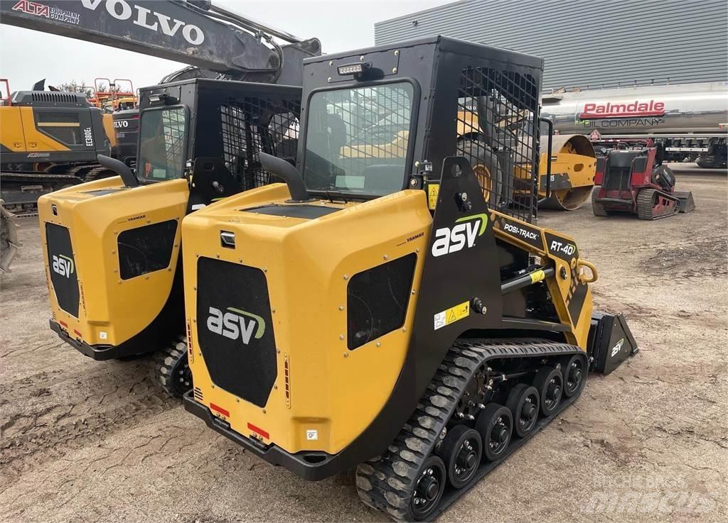ASV POSI-TRACK RT40 لوادر انزلاقية التوجيه