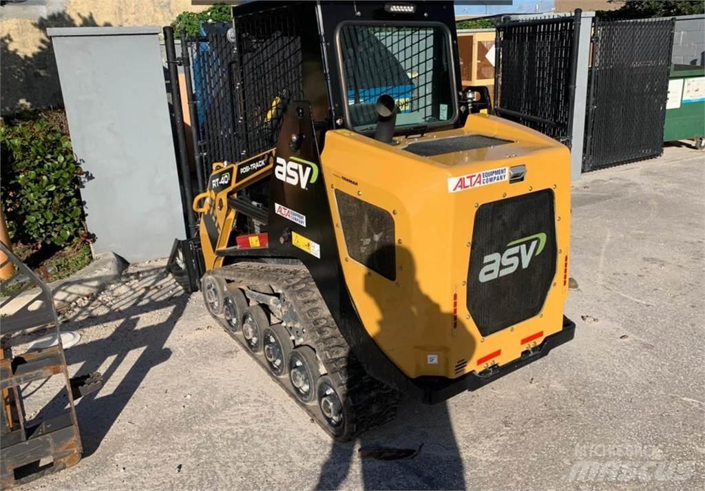 ASV POSI-TRACK RT40 لوادر انزلاقية التوجيه