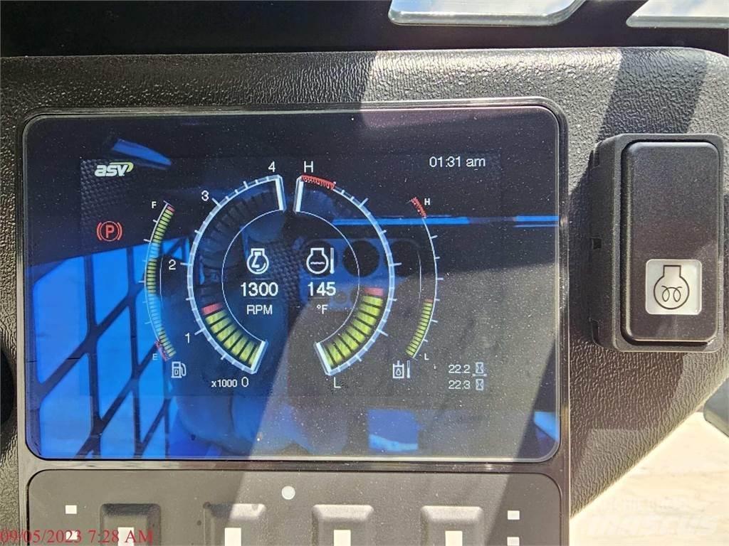 ASV POSI-TRACK RT50 لوادر انزلاقية التوجيه