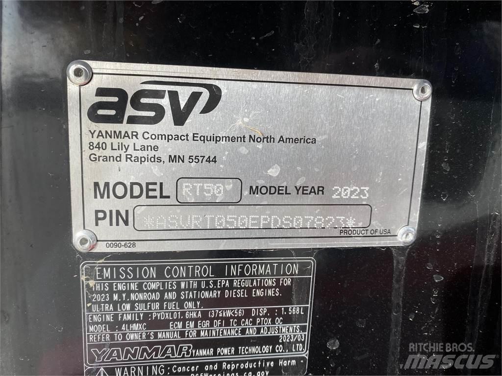 ASV POSI-TRACK RT50 لوادر انزلاقية التوجيه