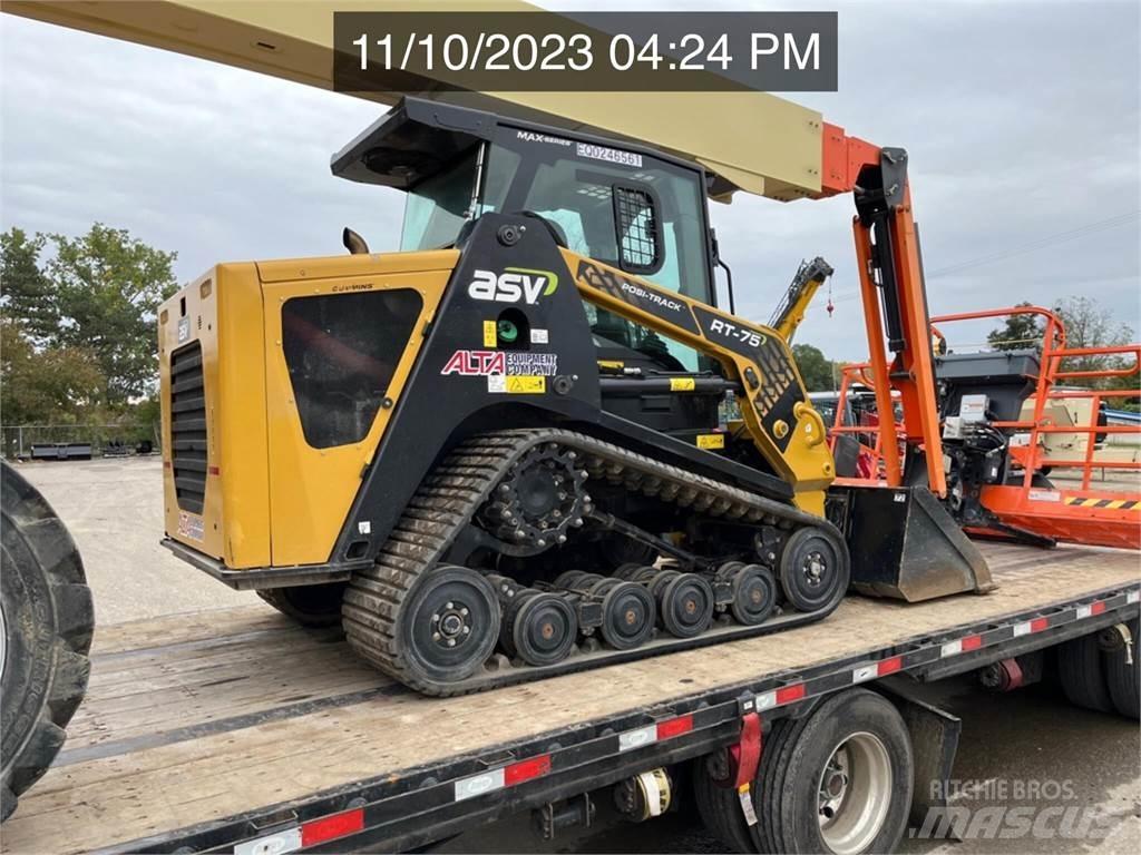 ASV POSI-TRACK RT75 لوادر انزلاقية التوجيه