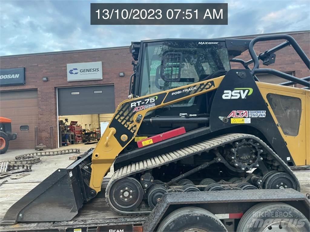 ASV POSI-TRACK RT75 لوادر انزلاقية التوجيه