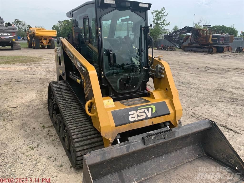 ASV POSI-TRACK RT75 لوادر انزلاقية التوجيه