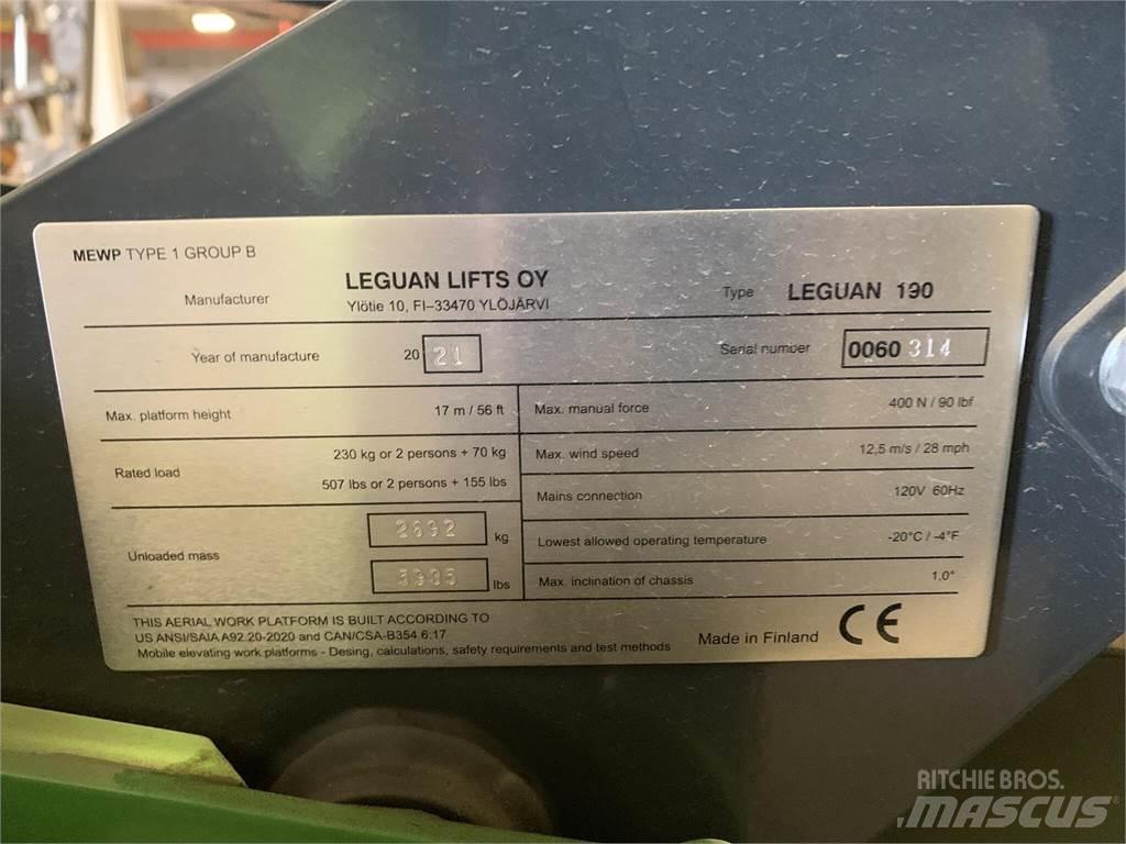 Avant LEGUAN 190 رافعات سلة مفصلية