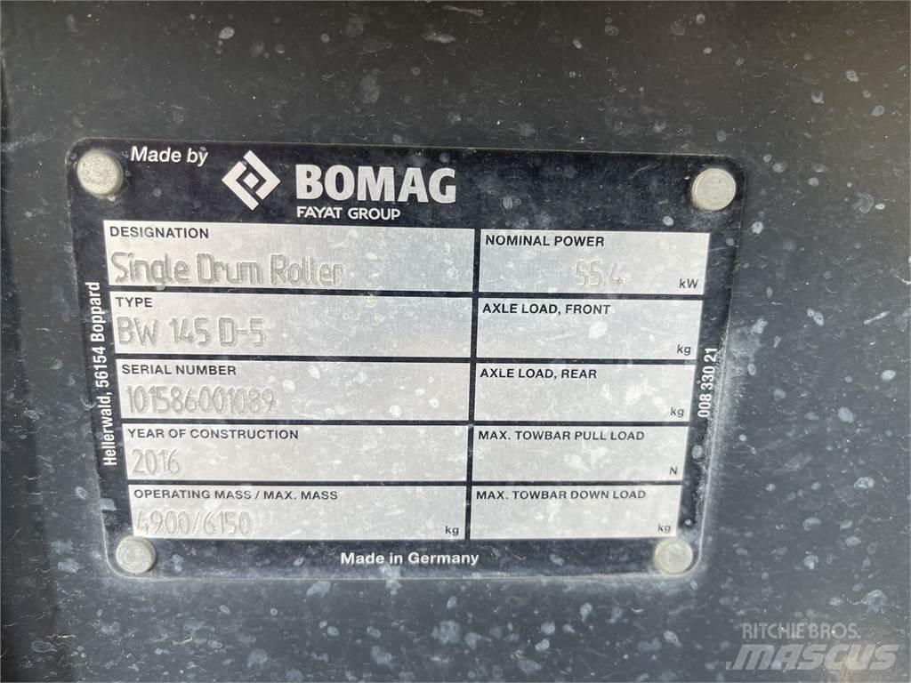 Bomag BW145D-5 مداحل ثنائية الاسطوانة