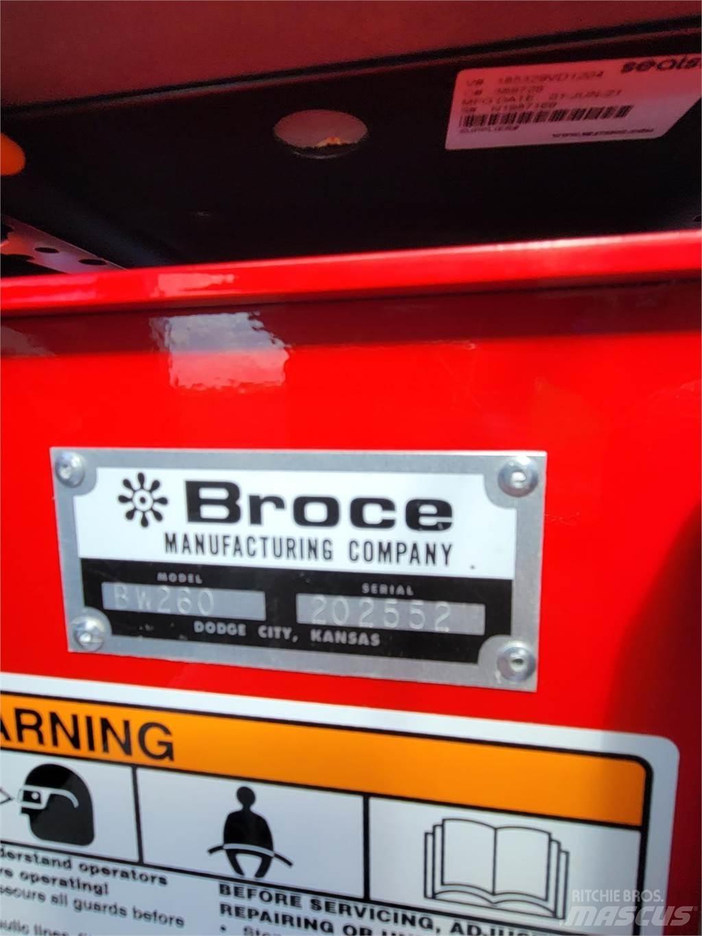 Broce BW260 كناسات