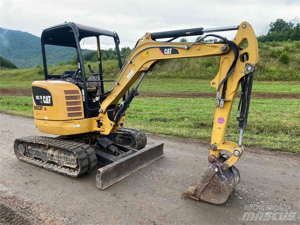 CAT 302.7D CR حفارات صغيرة أقل من 7 طن (حفارات صغيرة)
