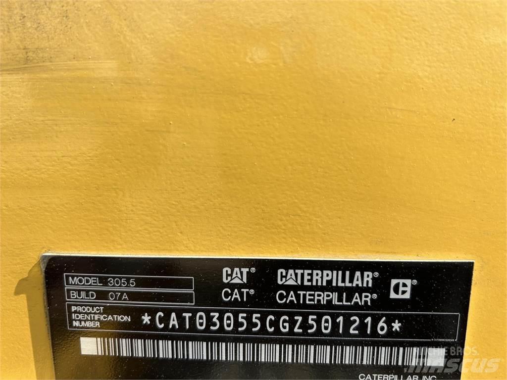 CAT 305.5 حفارات صغيرة أقل من 7 طن (حفارات صغيرة)