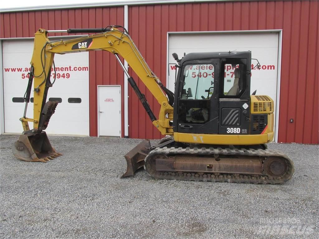 CAT 308D CR حفارات زحافة