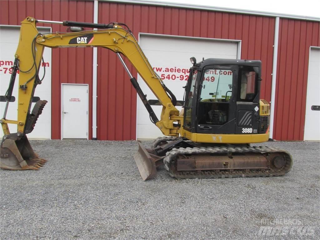 CAT 308D CR حفارات زحافة