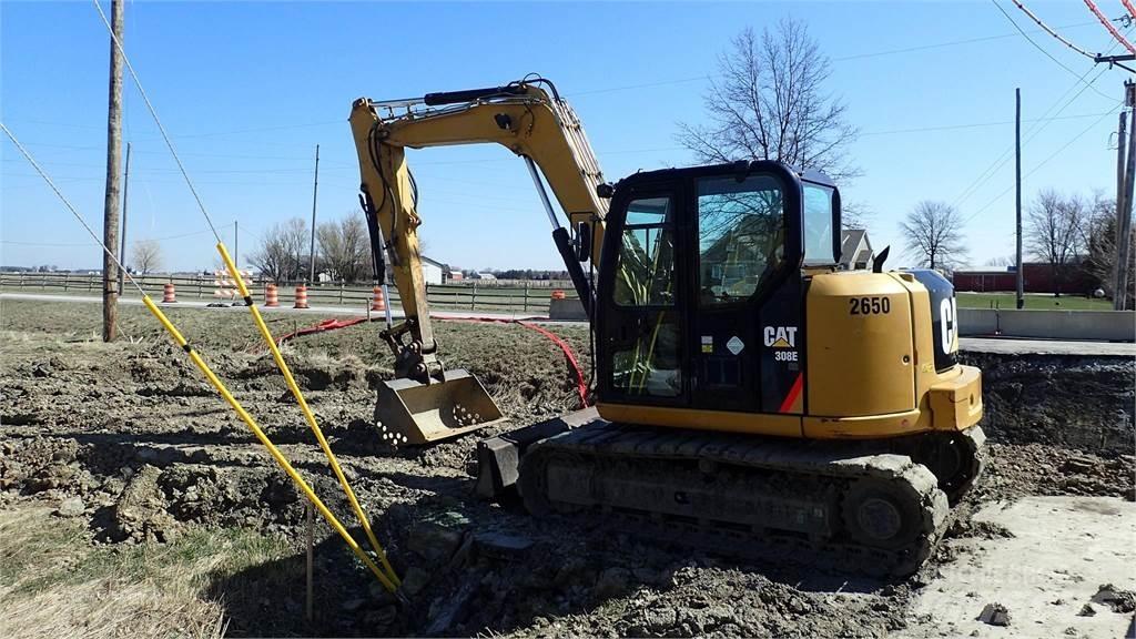 CAT 308E CR حفارات زحافة