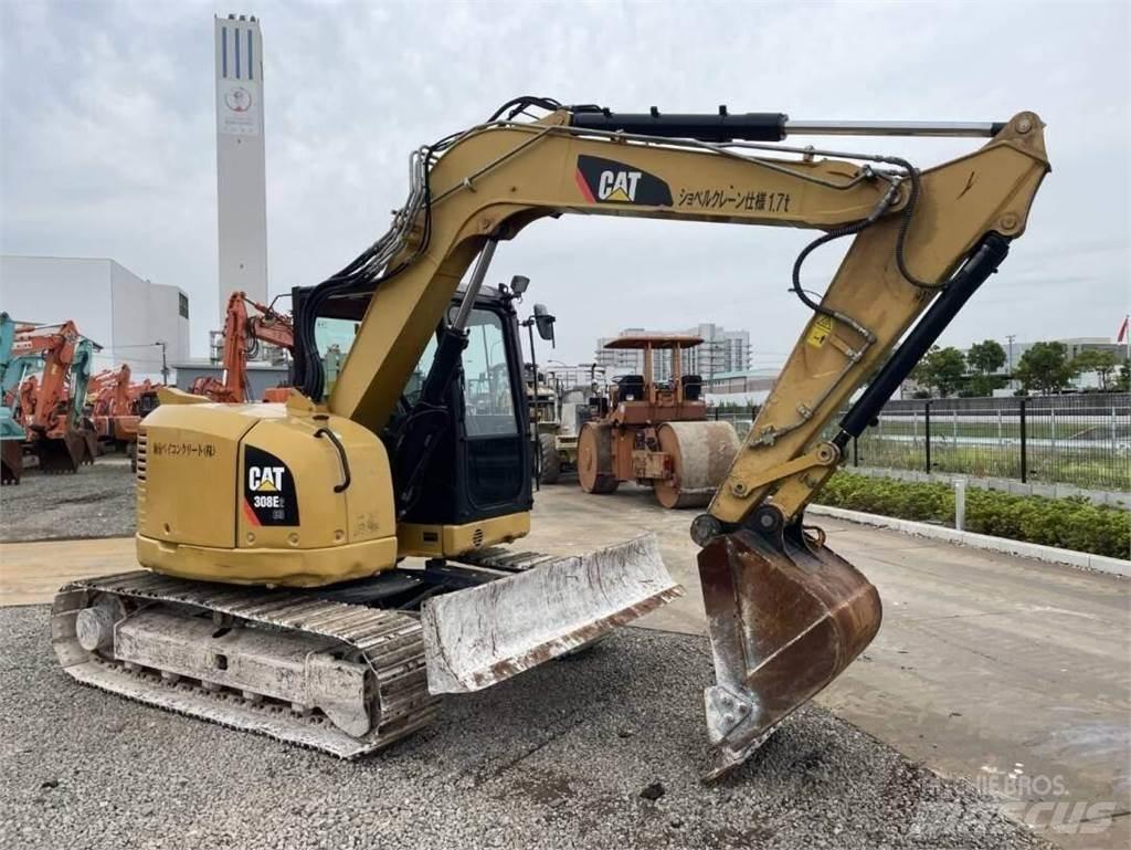 CAT 308E2 CR حفارات زحافة