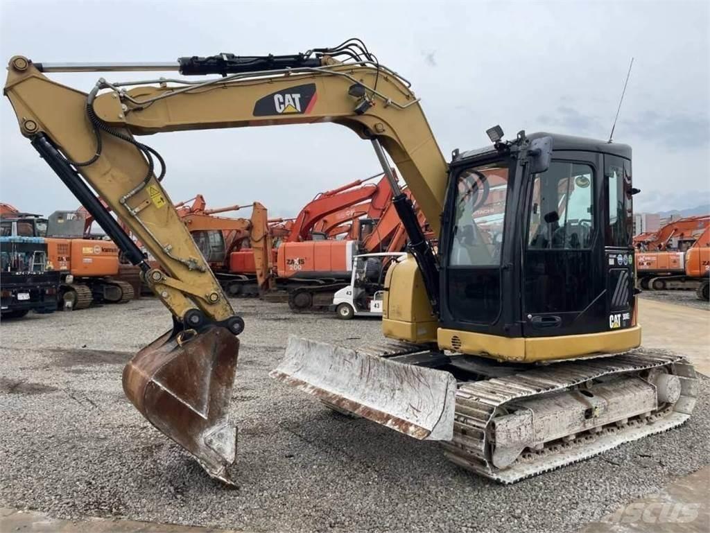 CAT 308E2 CR حفارات زحافة