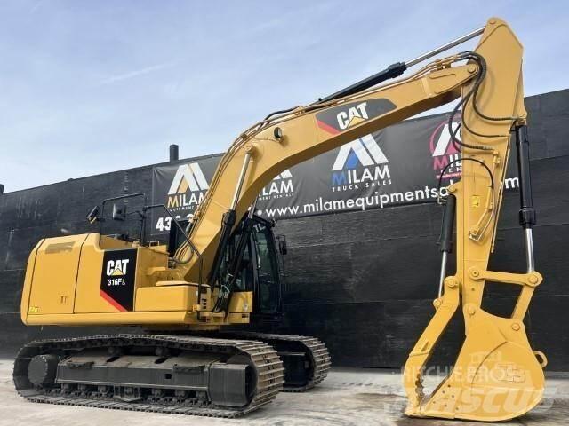 CAT 316FL حفارات زحافة