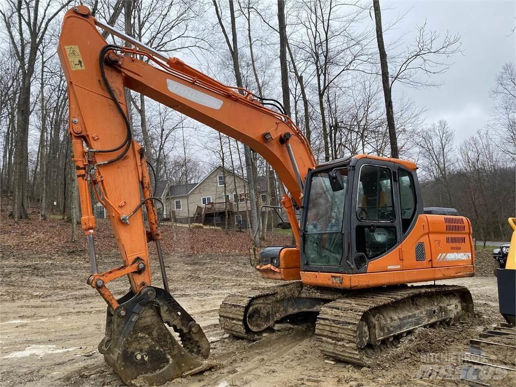 Doosan DX140 LC-3 حفارات زحافة