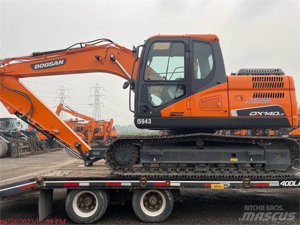 Doosan DX140 LC-5 حفارات زحافة