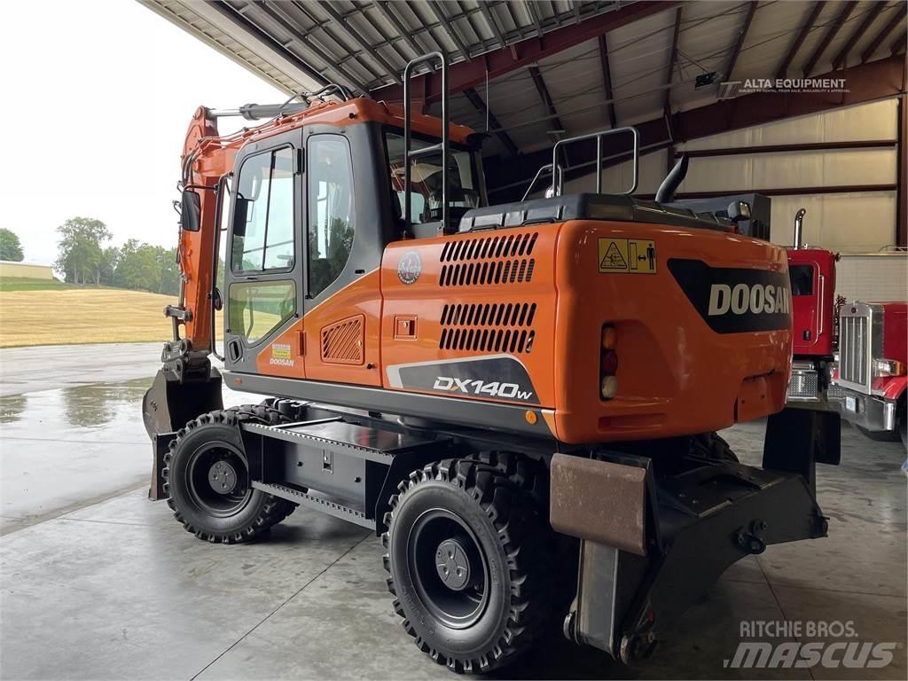 Doosan DX140W-5 حفارات بعجل