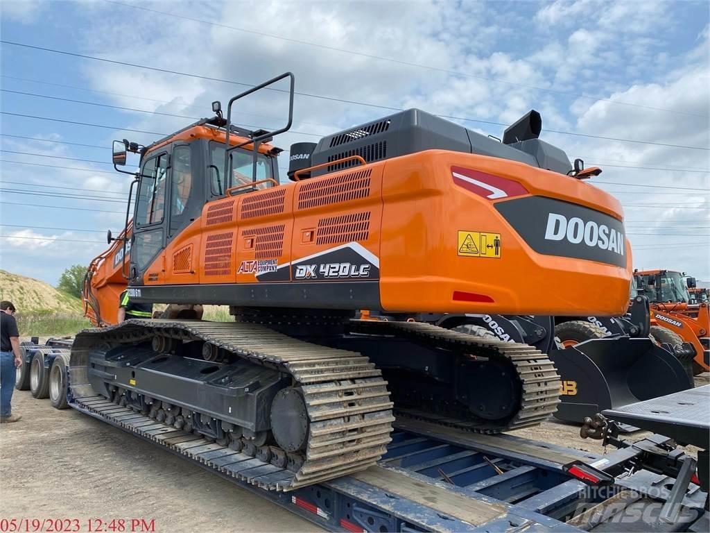 Doosan DX420 LC-7 حفارات زحافة