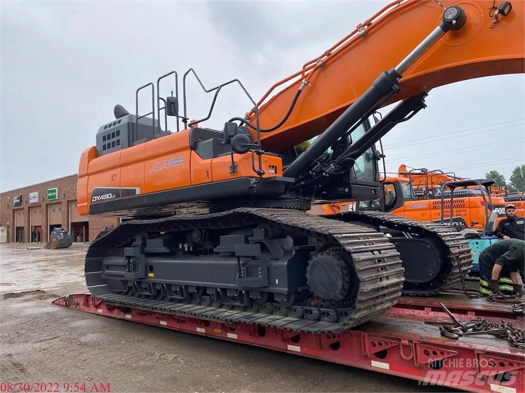 Doosan DX490 LC-5 حفارات زحافة