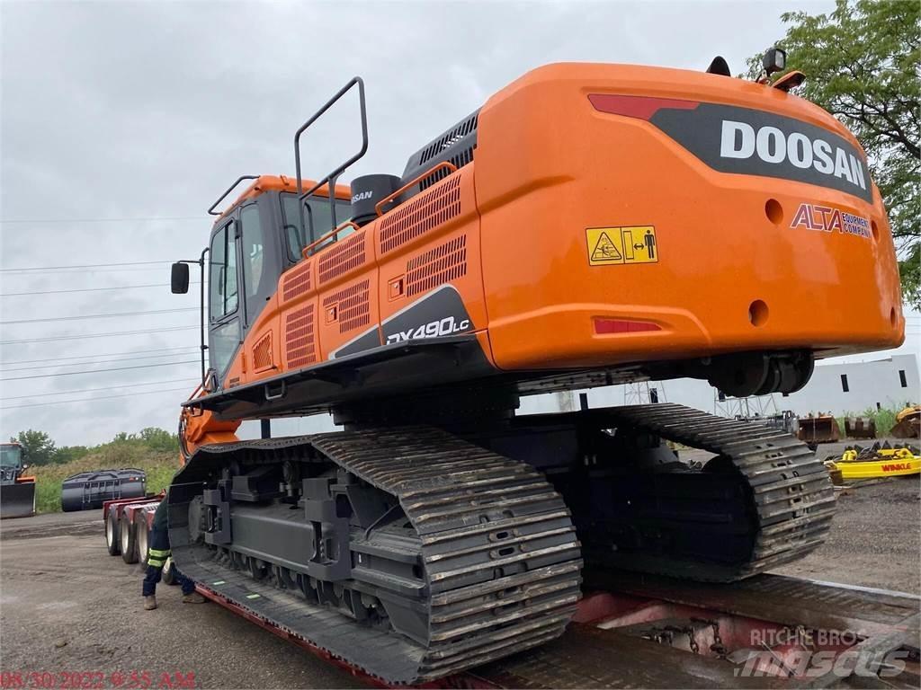Doosan DX490 LC-5 حفارات زحافة