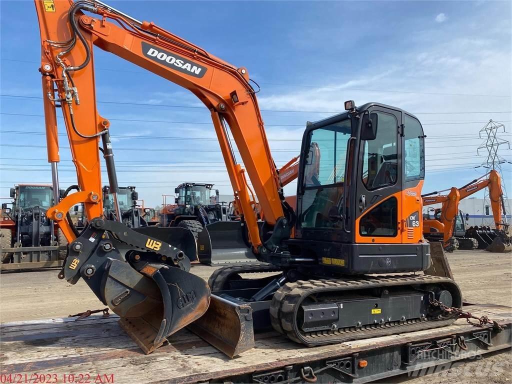 Doosan DX63-3 حفارات زحافة