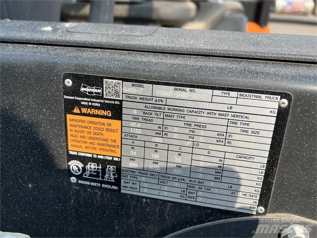 Doosan G45S-7 شاحنات ذات رافعات شوكية - أخرى
