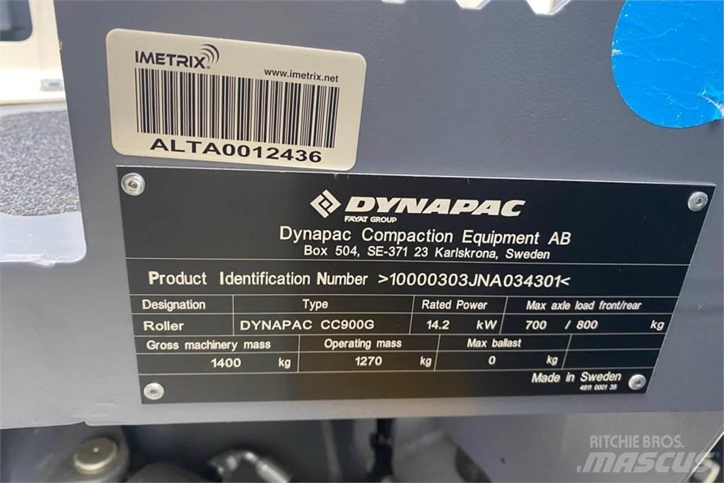 Dynapac CC900G مداحل ثنائية الاسطوانة