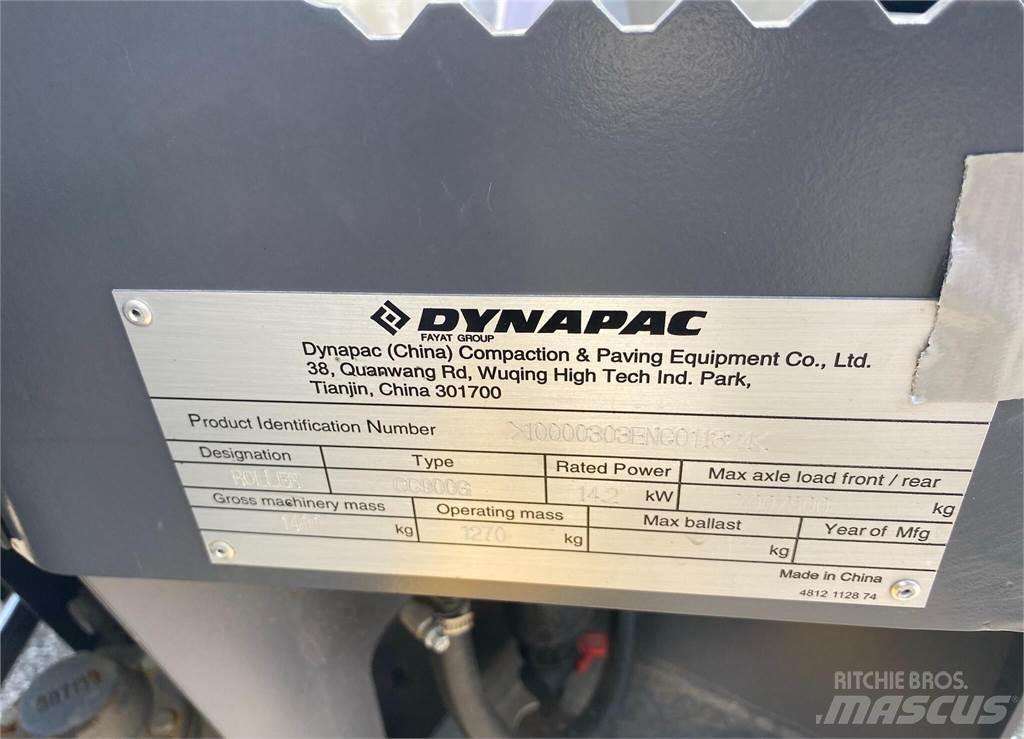 Dynapac CC900G مداحل ثنائية الاسطوانة