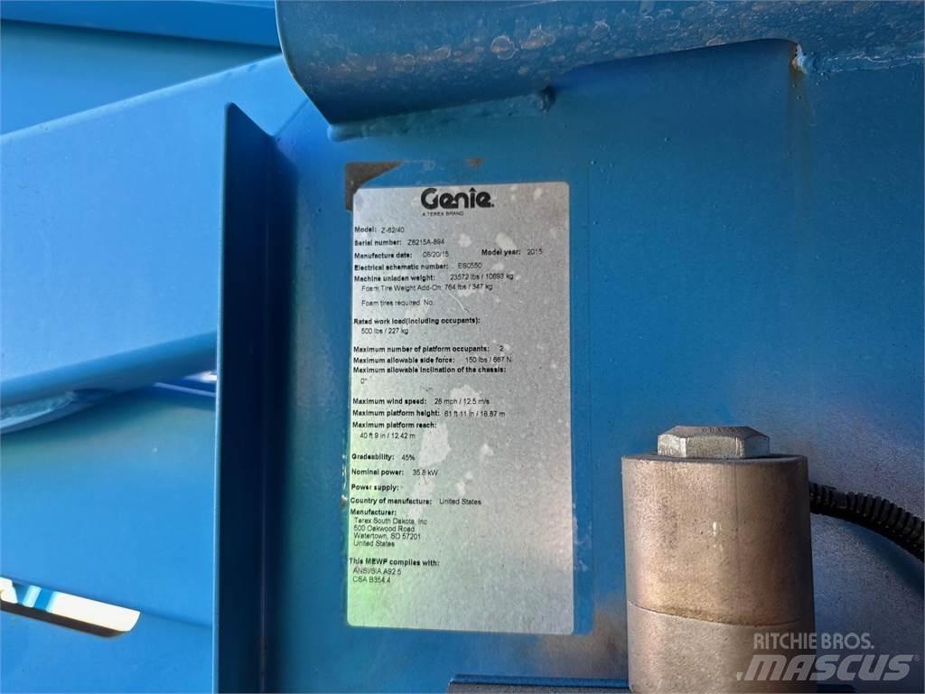 Genie Z62/40 رافعات سلة مفصلية