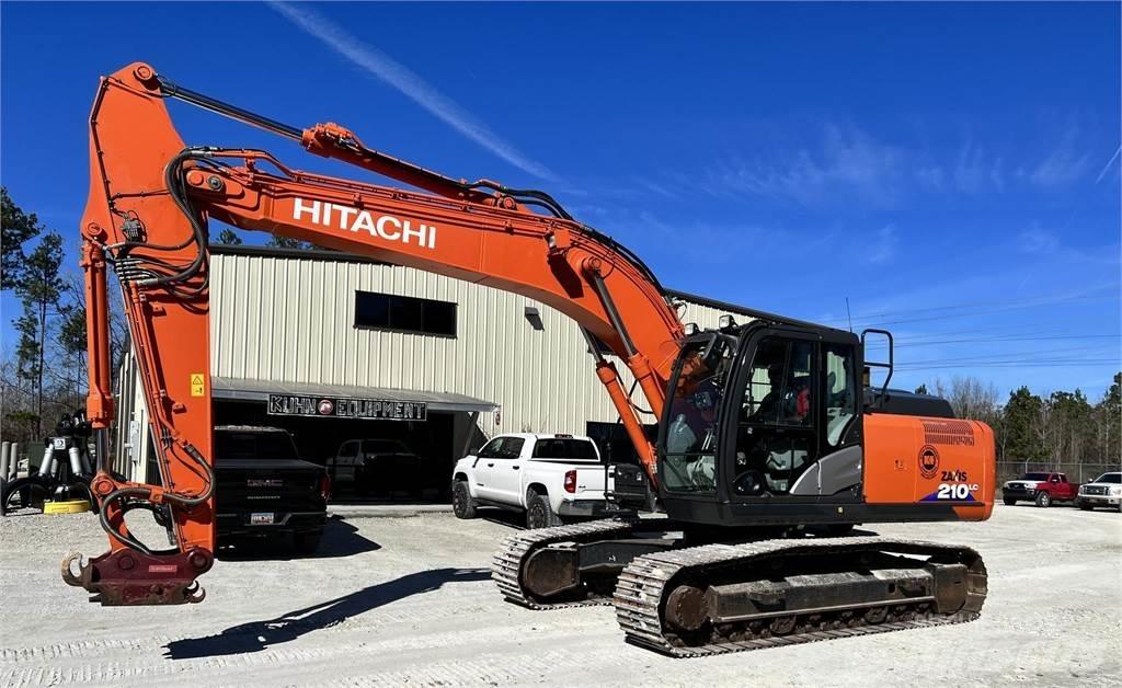 Hitachi ZX210 LC-6 حفارات زحافة